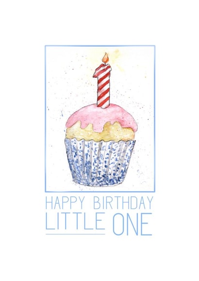 1 little Birthday Card 6847 created by Nancy Alford