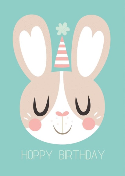 happy hoppy Birthday Card 24524 created by Claire Stamper