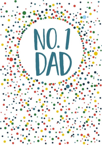 No.1 Dad created by Claire Giles