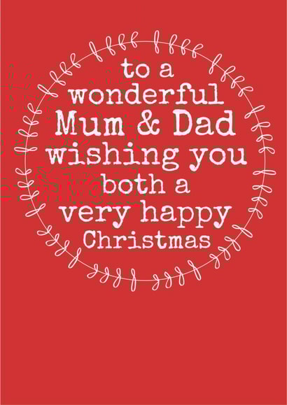 HAPPY WONDERFUL Christmas Card 2789 created by Always Sparkle