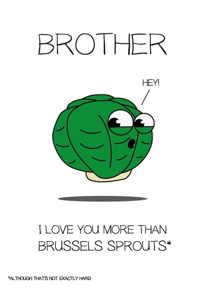 brother christmas Christmas Card 27455 created by CushoPeas