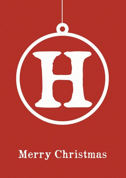 Christmas bauble Christmas Card 29325 created by Altered Chic
