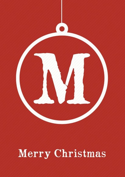 Christmas bauble Christmas Card 29329 created by Altered Chic