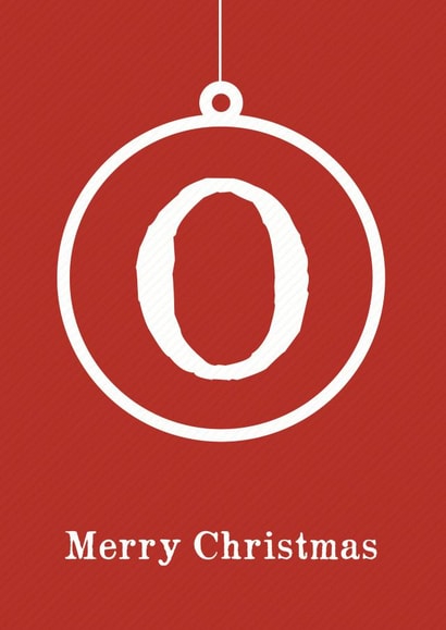 Christmas bauble Card 29331 created by Altered Chic