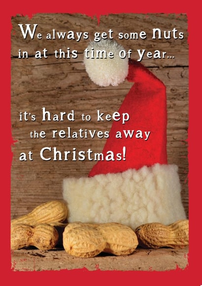 christmas nuts Christmas Card 25828 created by JellynBean