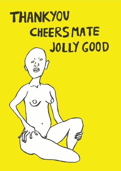 thankyou cheers Card 29381 created by Katea Monstrous