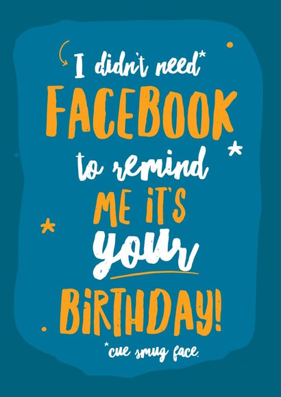 birthday funny Birthday Card 6896 created by Unknown Ink
