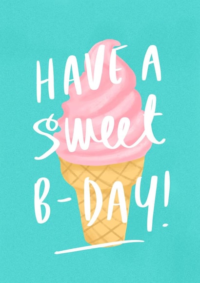 Sweet Colourful Birthday Card 24890 created by Charly Clements