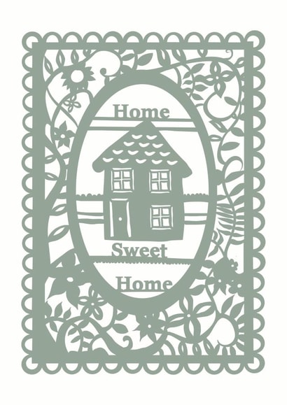 home papercut New Home Card 7316 created by Pogofandango