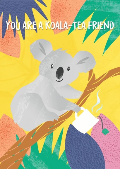 koala animal Love & Friendship Card 4940 created by Lisa Parker