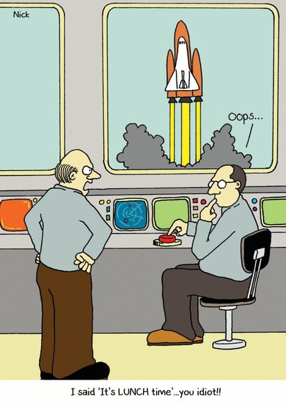 funny humour Just because Card 28905 created by Nick Hannaford-Hill