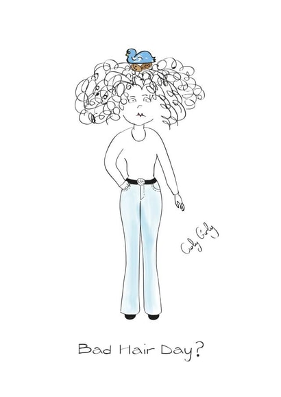 humour bird Love & Friendship Card 29240 created by Curly Girly