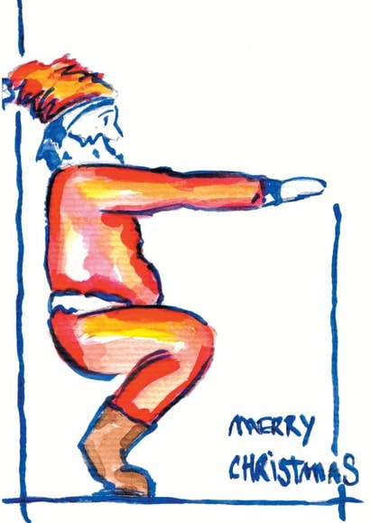 santa christmas Card 29581 created by Flo Le B.