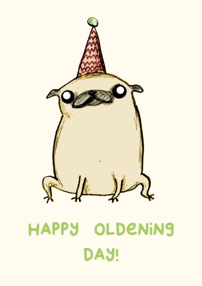 oldening birthday Birthday Card 1126 created by Sophie Corrigan