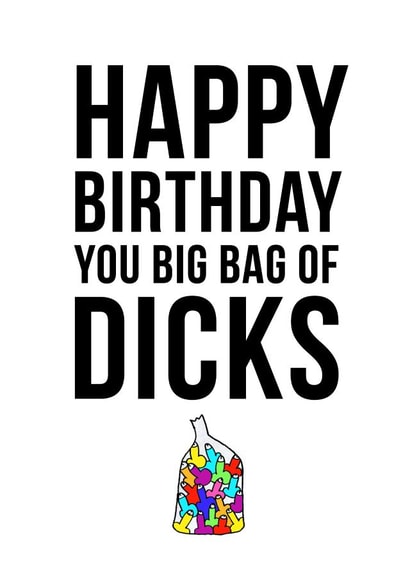 birthday funny Birthday Card 4953 created by Offhand Cards