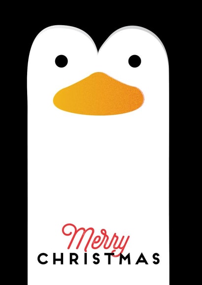 christmas penguin Card 7414 created by Pepper Pot Studios
