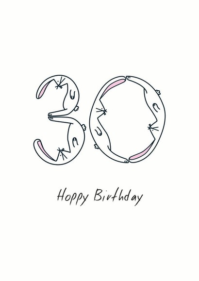 Hoppy 30th Birthday created by Hoppy Bunnies