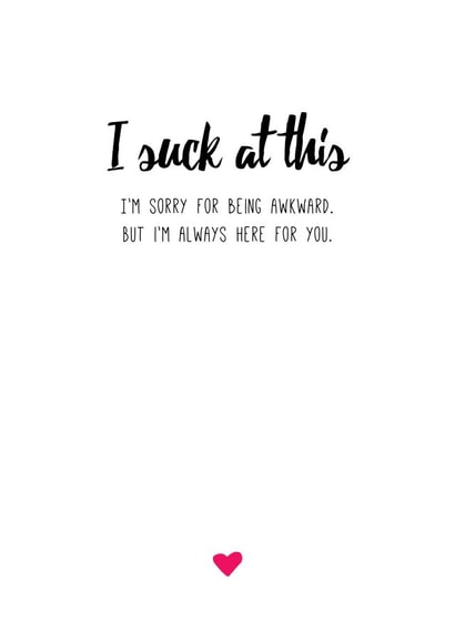 sorry for Thinking of you Card 4572 created by Prairie Chick Prints