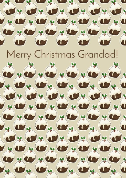 merry grandad Christmas Card 6167 created by Hazel Fisher Creations