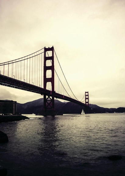 goldengate sanfrancisco Just because Card 28531 created by Noonday Design