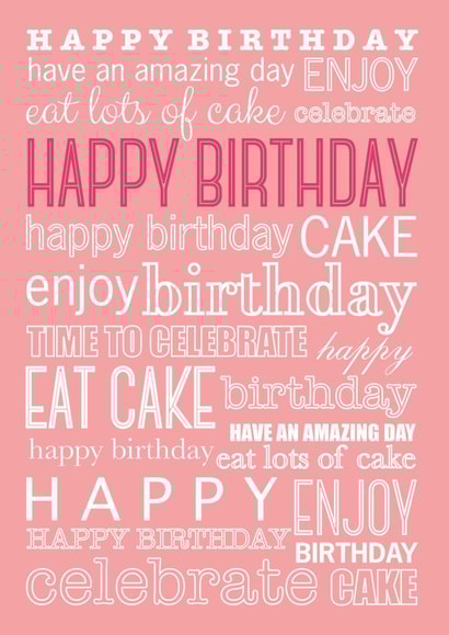 Birthday Celebrate Birthday Card 27150 created by Lara Burrows