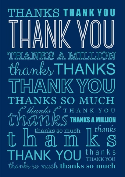 thank you Thank You Card 27153 created by Lara Burrows