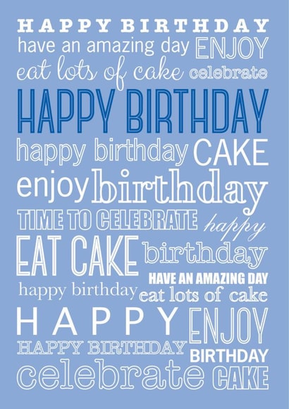 Birthday Celebrate Birthday Card 27154 created by Lara Burrows