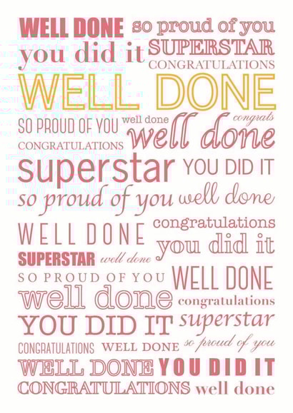 Congratulations Proud Exams Card 4856 created by Lara Burrows