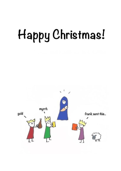 Christmas pun Christmas Card 28658 created by Sophie Pollock