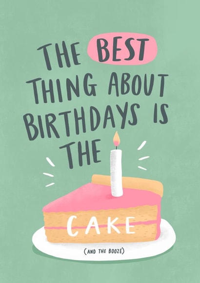 Birthday Humour Birthday Card 24893 created by Charly Clements