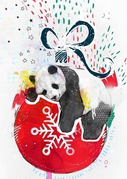 panda sleep Card 22785 created by Podessto