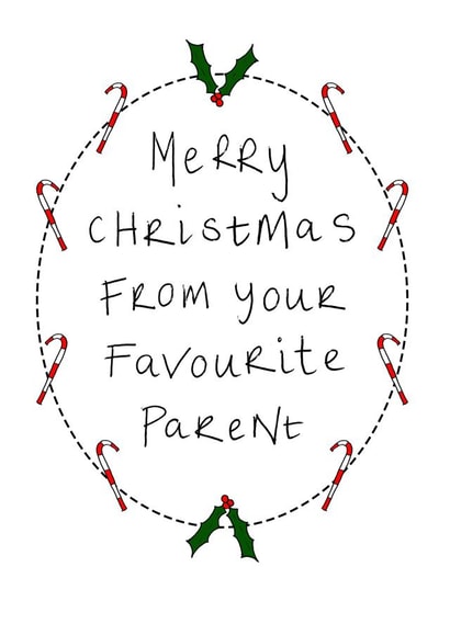 merry christmas Christmas Card 6139 created by Rachel Storey Illustration