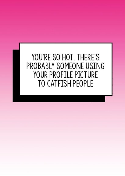 Catfish so Valentines Day Card 27240 created by Bettie Confetti