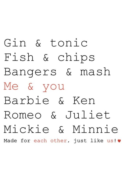 WIFE HUSBAND Valentines Day Card 25646 created by Always Sparkle