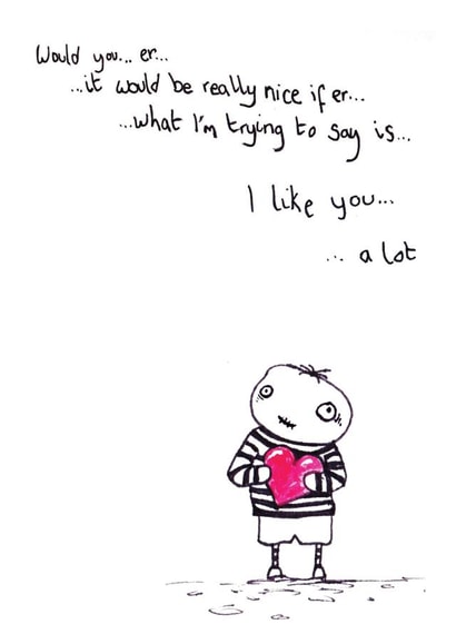 valentines gothic Valentines Day Card 29576 created by Memento Mori