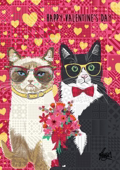 Love Valentine's Valentines Day Card 23941 created by Rose Hill Designs