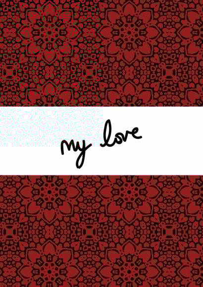 classic romantic Card 30035 created by Ella Royer