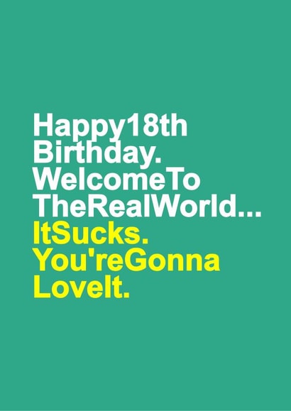 18 birthday Birthday Card 5665 created by Redrakoon