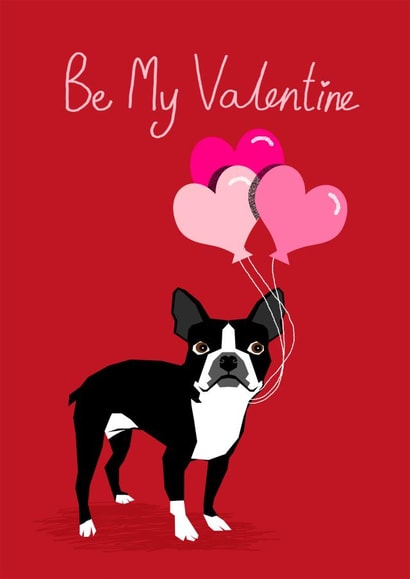 valentines pet Valentines Day Card 25138 created by Pet Friendly