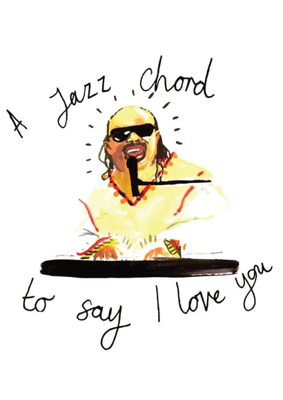 jazz chord Humour Card 27863 created by Jelly Armchair