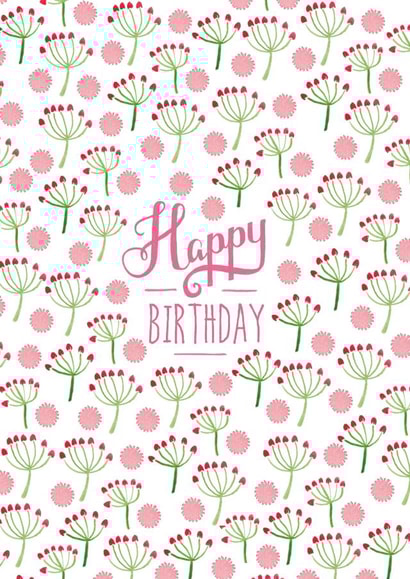 happy birthday Birthday Card 6429 created by Louise Anglicas