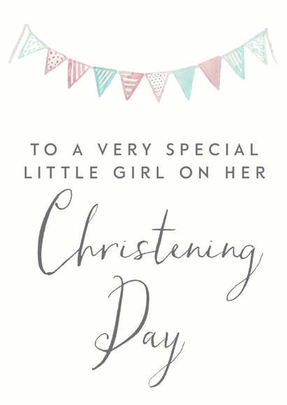 girl christening Christening Card 7676 created by Emma Maddocks