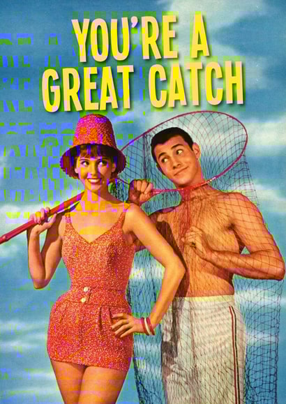 great catch Valentines Day Card 30088 created by kissmekwik