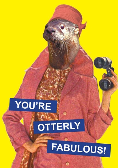otterly fabulous Love & Friendship Card 7864 created by kissmekwik