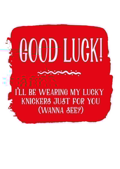 good luck Good Luck Card 7826 created by Hoard Pretty Things