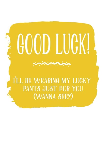 good luck Good Luck Card 7827 created by Hoard Pretty Things