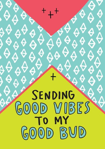Sending Good Vibes Card created by Angela Chick