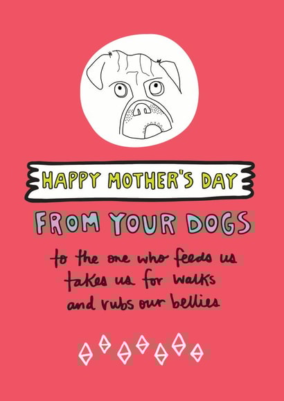 Happy Mother's Day From Your Dogs Card created by Angela Chick