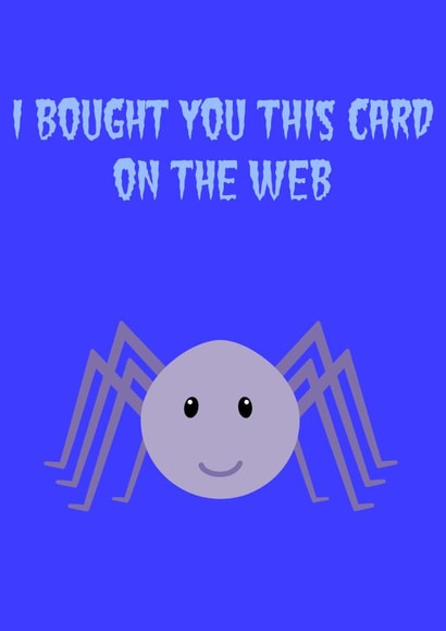 cute spider Card 28980 created by Steve