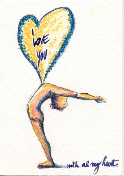 valentine love Card 29586 created by Flo Le B.